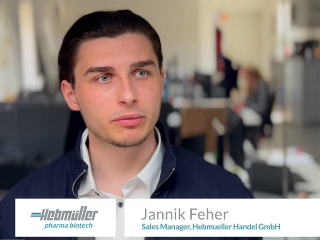 Herzlich Willkommen im Hebmüller Team, Jannik Feher